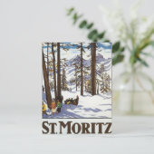 St.Moritz Briefkaart (Staand voorkant)