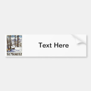 St.Moritz Bumpersticker