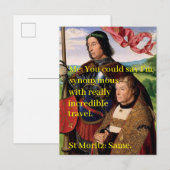 St Moritz / Maurits / Maurice Briefkaart (Voorkant / Achterkant)