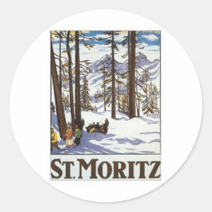 St.Moritz Ronde Sticker