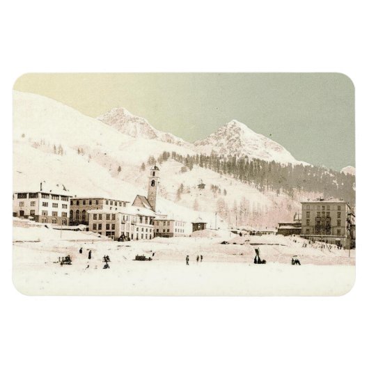  St-Moritz, Zwitserland - Magneet (Horizontaal)
