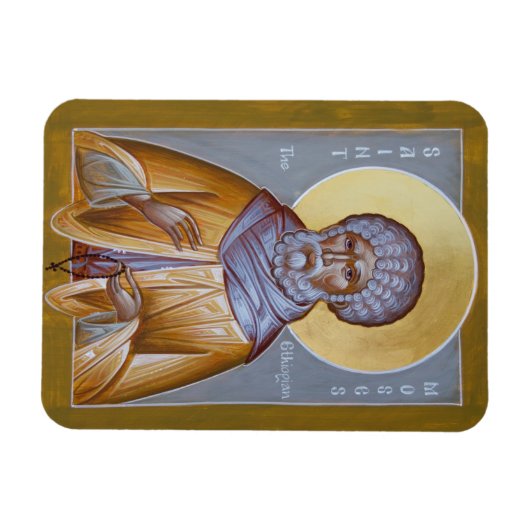 St Moses de Ethiopische magneet (Horizontaal)