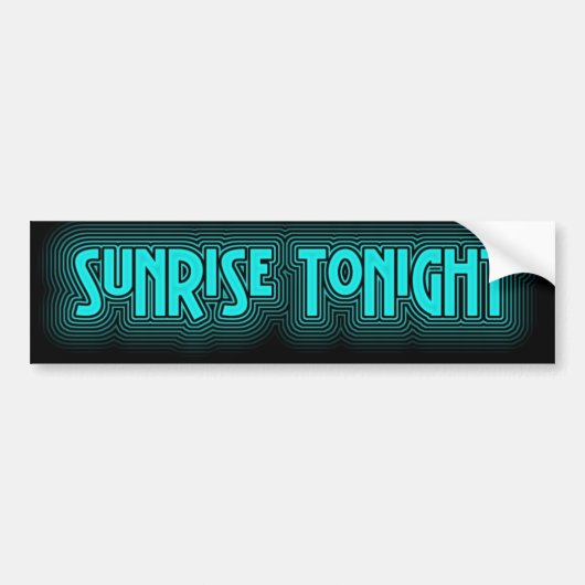 ST Neon Bumpersticker (Voorkant)