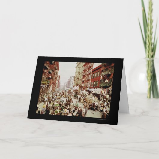 St. New York van de Moerbeiboom van de markt Stad Kaart (Voorkant)