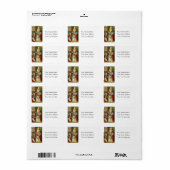 St. Nicholas  Adres Label (Full Sheet)