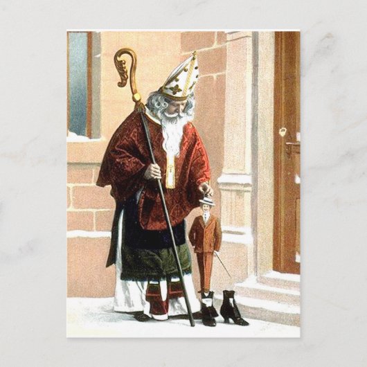 St. Nicholas Briefkaart (Voorkant)