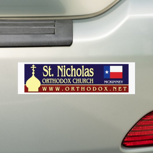 St Nicholas Bumperstickers (Op auto)