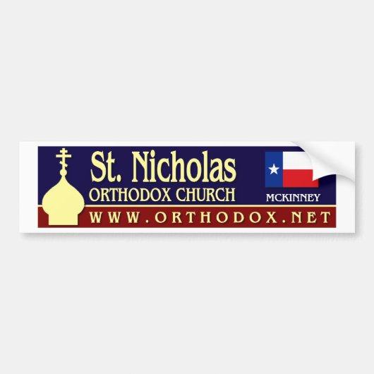 St Nicholas Bumperstickers (Voorkant)