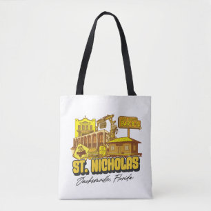St. Nicholas Buurt Canvas tas