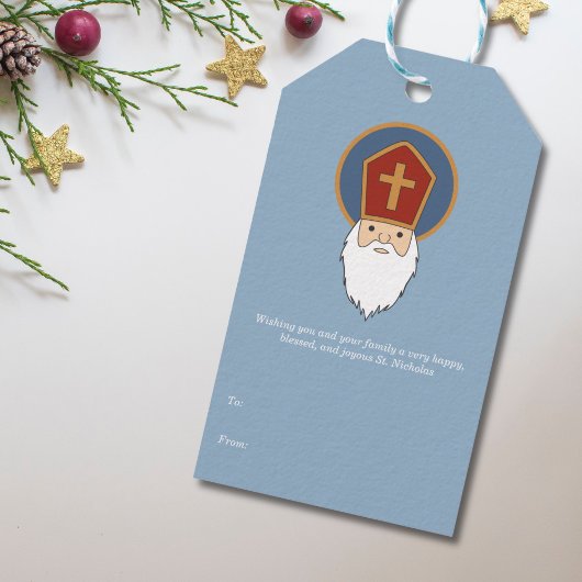 St Nicholas Day Gift Label Cadeaulabel