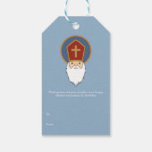 St Nicholas Day Gift Label Cadeaulabel (Achterkant)