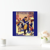 St. Nicholas Februari 1929 de dekking van George Vierkante Klok (Huis)