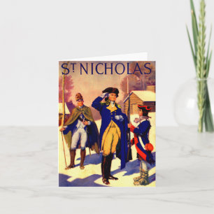 St. Nicholas Februari 1929 George Washington cover Kaart