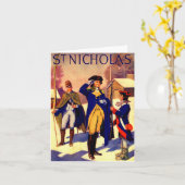 St. Nicholas Februari 1929 George Washington cover Kaart (Gele Bloem)