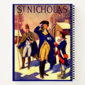 St. Nicholas Februari 1929 George Washington cover Notitieboek (Achterkant)