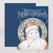 St Nicholas Feestdagenkaart (Voorkant / Achterkant)