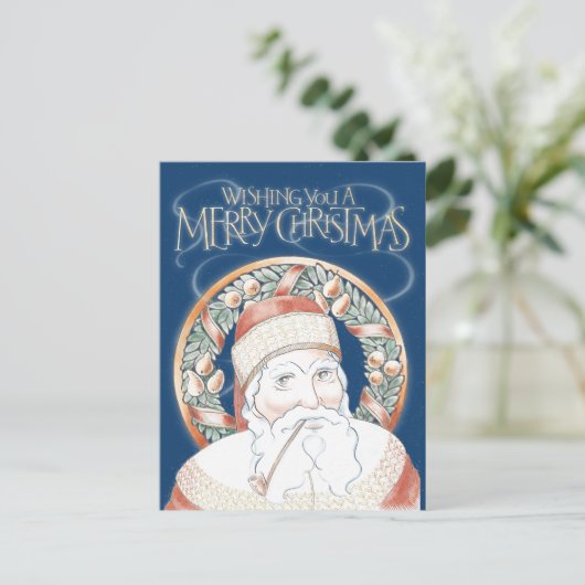 St Nicholas Feestdagenkaart (Staand voorkant)