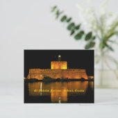 St Nicholas Fortress - Šibenik, Kroatië Briefkaart (Staand voorkant)