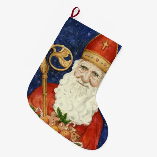 St. Nicholas Grote Kerstsok (Voorkant (Hangend))