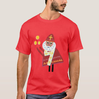 St. Nicholas Illustratie T-shirt