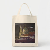 St.Nicholas Kerk Praag Nacht Tote Bag (Voorkant)