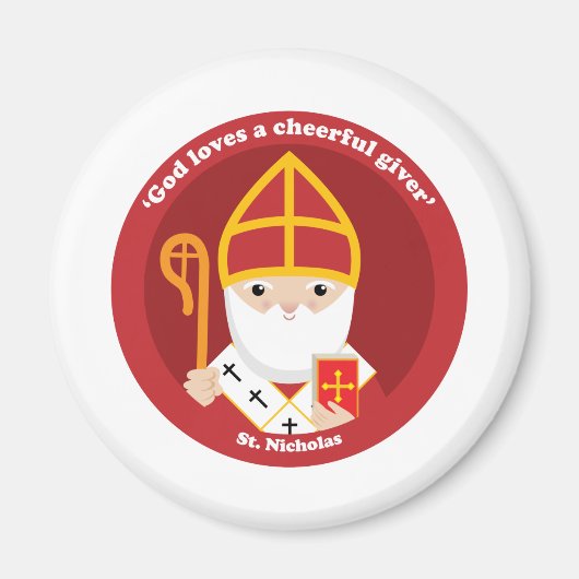 St. Nicholas Magneet (Voorkant)