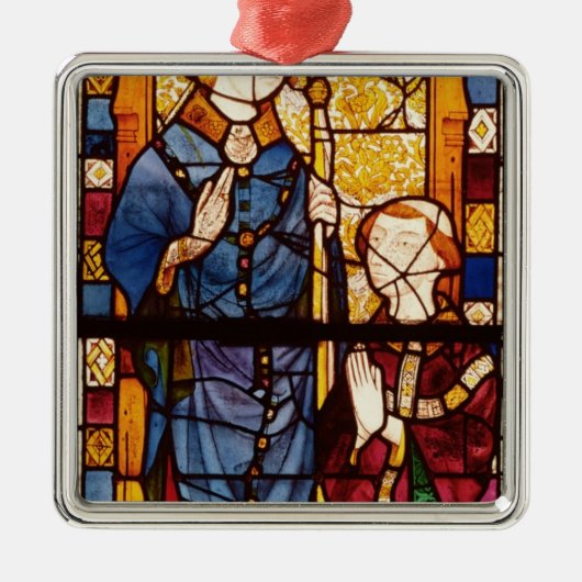 St. Nicholas met een donor Metalen Ornament (Voorkant)