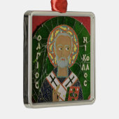 St. Nicholas Metalen Ornament (Rechts)