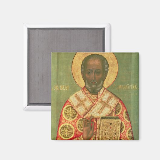 St. Nicholas, Moskouse School Magneet (Voorkant / Achterkant)