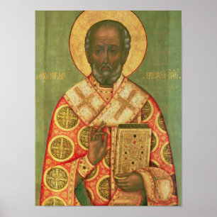 St. Nicholas, Moskouse School Poster