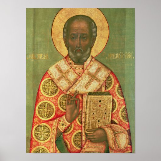 St. Nicholas, Moskouse School Poster (Voorkant)