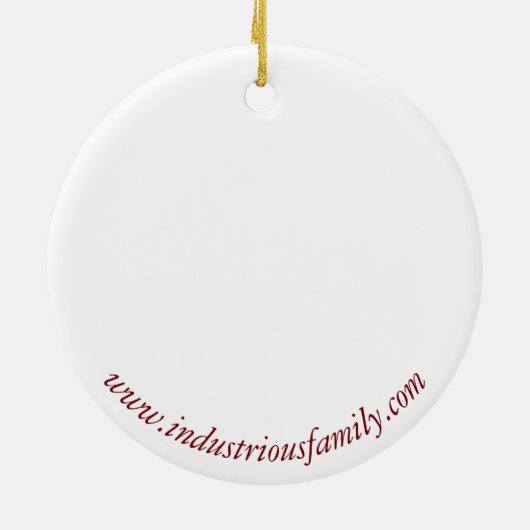 St. Nicholas Ornament (Achterkant)