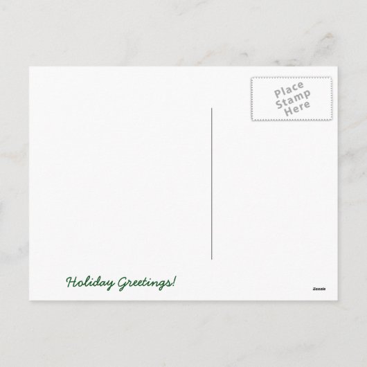 St Nicholas Post Kaart (Achterkant)