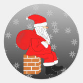 St. Nicholas Ronde Sticker (Voorkant)