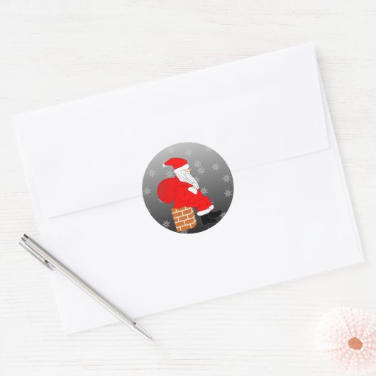 St. Nicholas Ronde Sticker (Envelop)