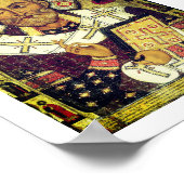 St. Nicholas Russian icon Poster (Hoek)