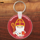 St. Nicholas Sleutelhanger (Voorkant)