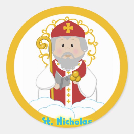St. Nicholas Stickers (Voorkant)