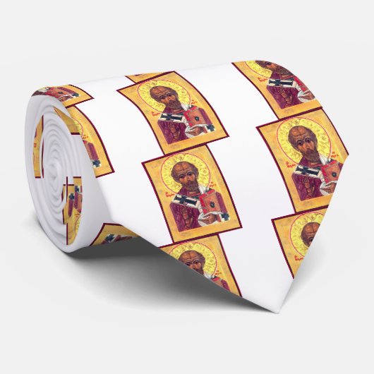 St. Nicholas Stropdas (Opgerold)