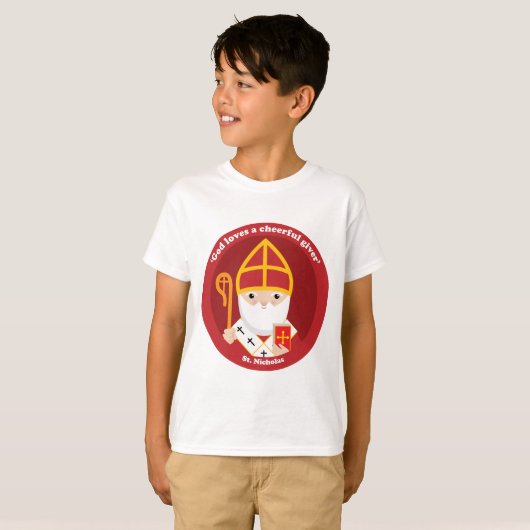 St. Nicholas T-shirt (Voorkant volledig)
