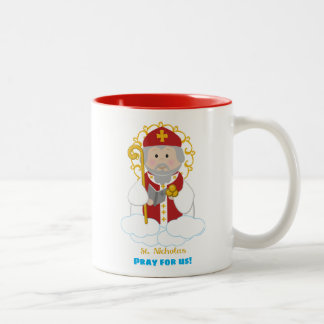 St. Nicholas Tweekleurige Koffiemok