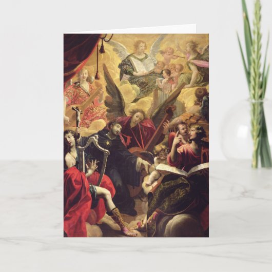 St. Nicholas van Tolentino Feestdagen Kaart (Voorkant)