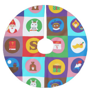 st nicholas Zwarte Piet Kerstboom Rok