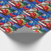 St Nick Cadeaupapier (Hoek)