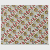 st nick cadeaupapier (Vlak)