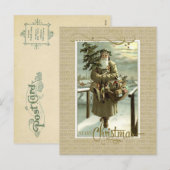St Nick Christmas  Reproduction Briefkaart (Voorkant / Achterkant)