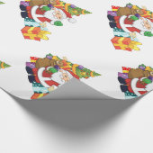 St. Nick en Gifts Cadeaupapier (Hoek)