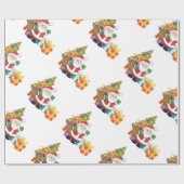 St. Nick en Gifts Cadeaupapier (Vlak)