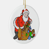St. Nick Keramisch Ornament (Rechts)