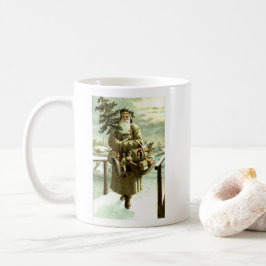 St Nick komt naar de stad Koffiemok